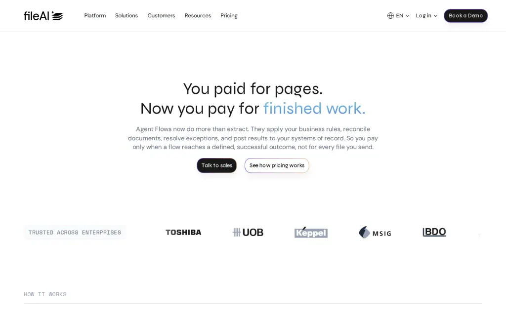 fileLedger by fileAI's pricing page