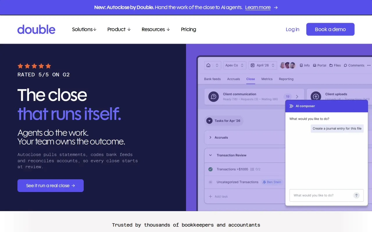 Screenshot of Double