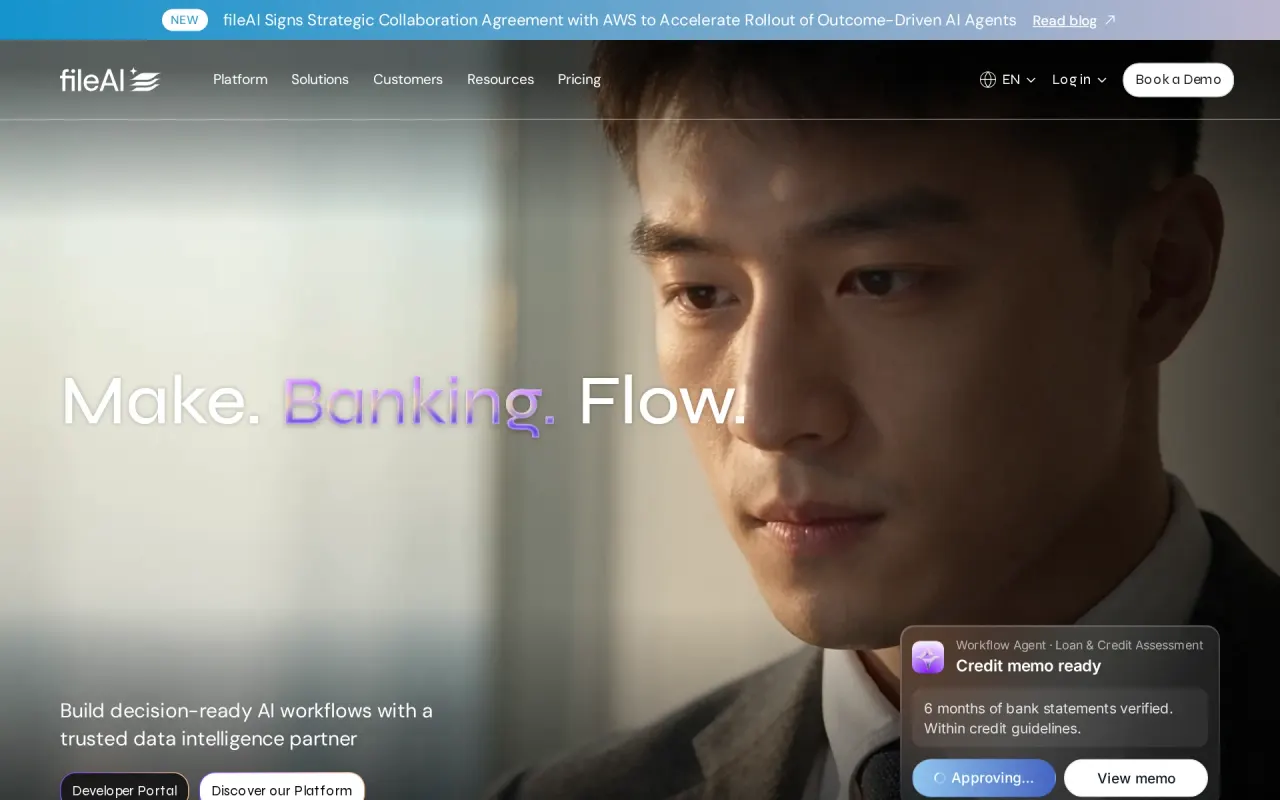 Screenshot of fileLedger by fileAI