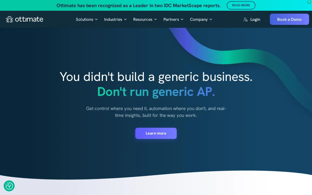 Screenshot of Ottimate