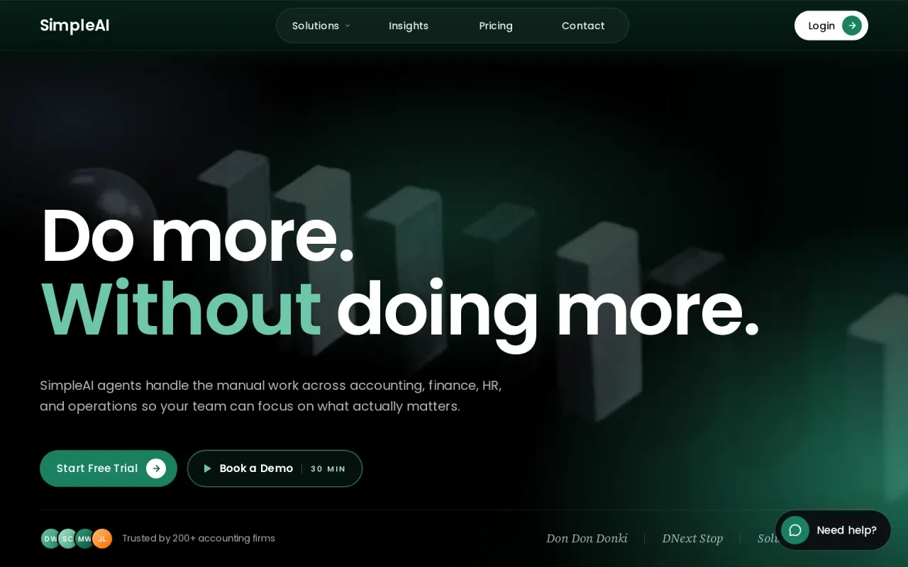 Screenshot of SimpleAI