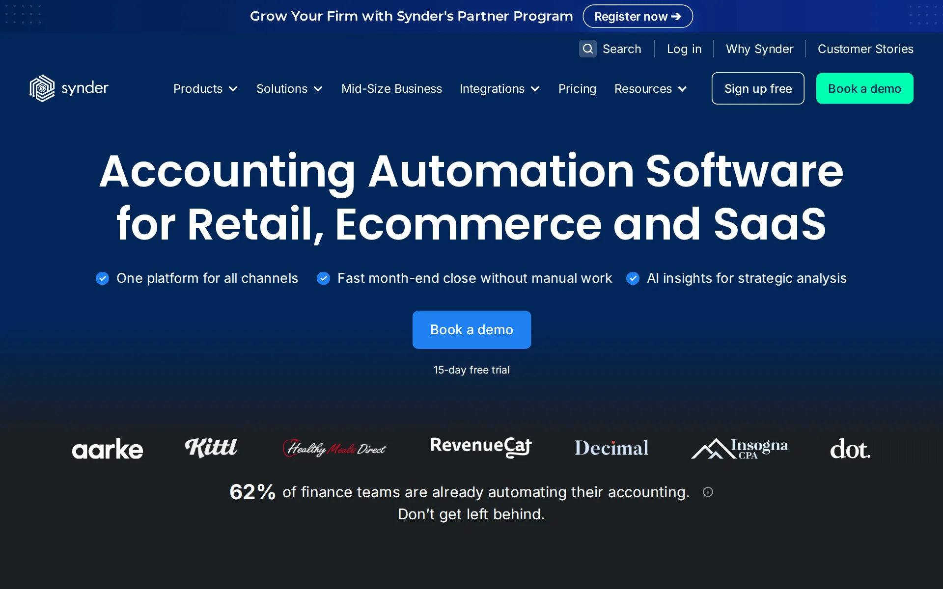 Screenshot of Synder